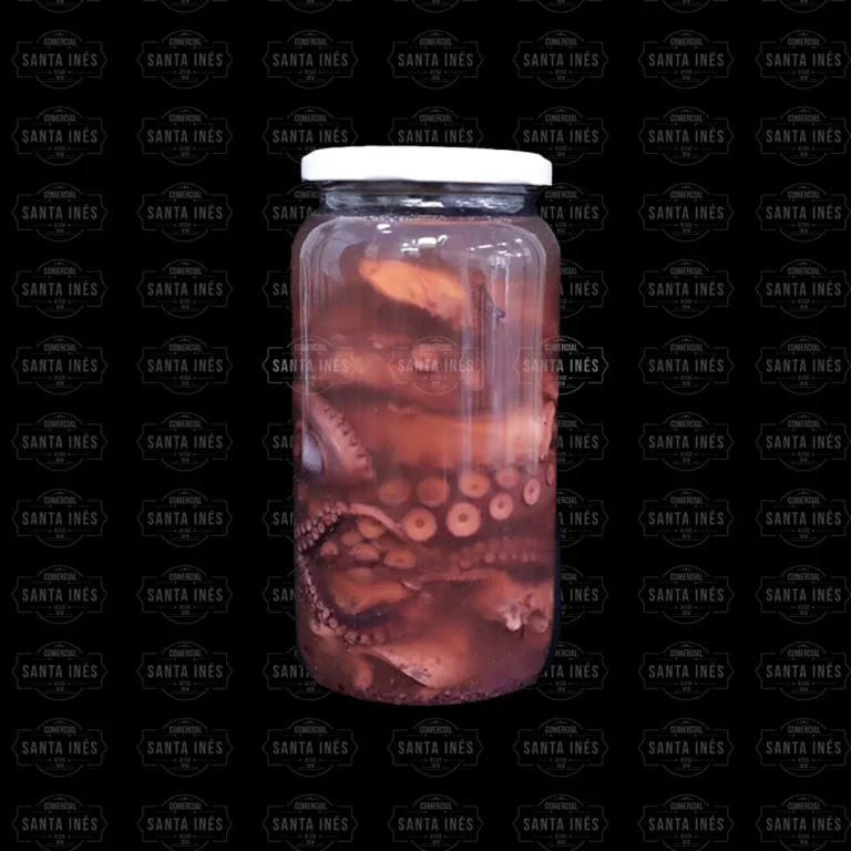 frasco de pulpo
