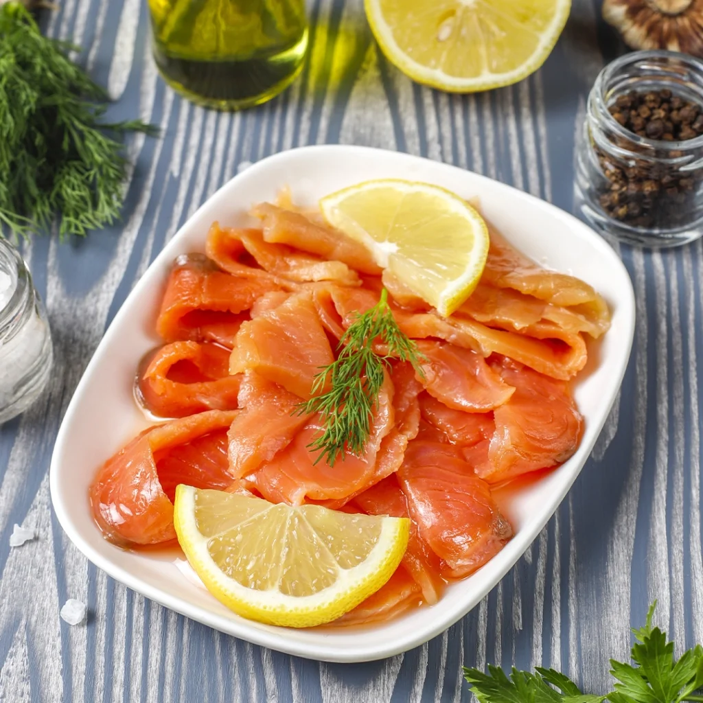 salmon slice